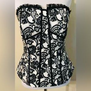 White House Black Market bustier.